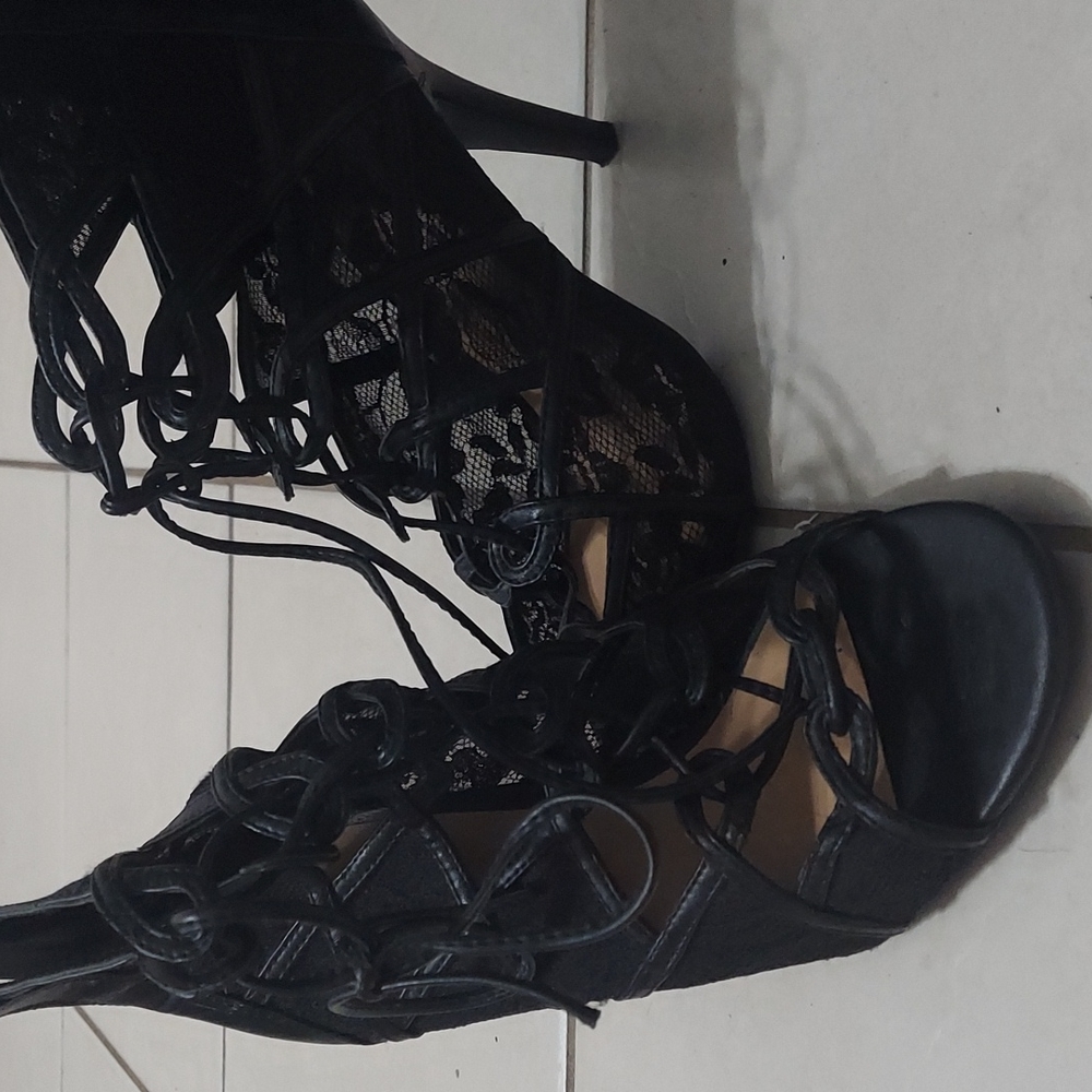 Black heels